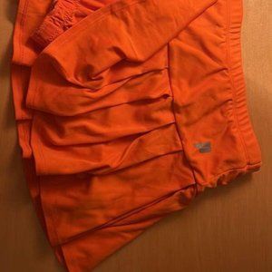 Orange Prince Tennis Skirt